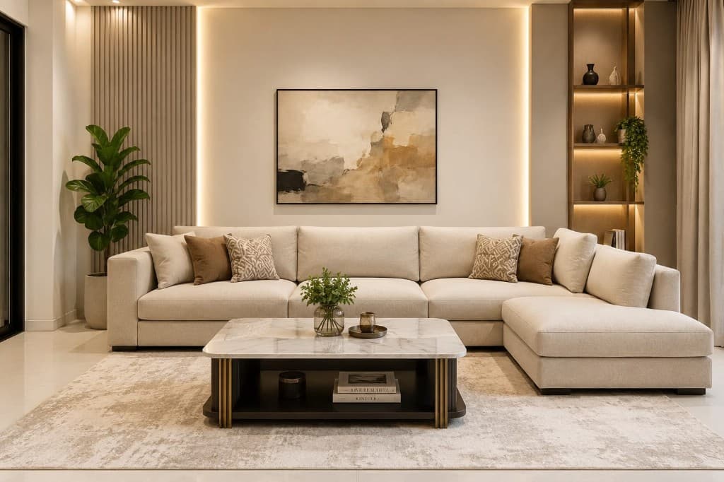 West Home customised sofa showroom